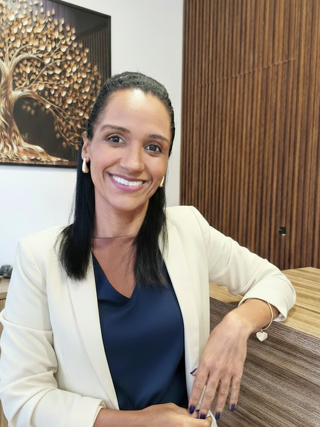 Dra. Djane Gomes no escritório